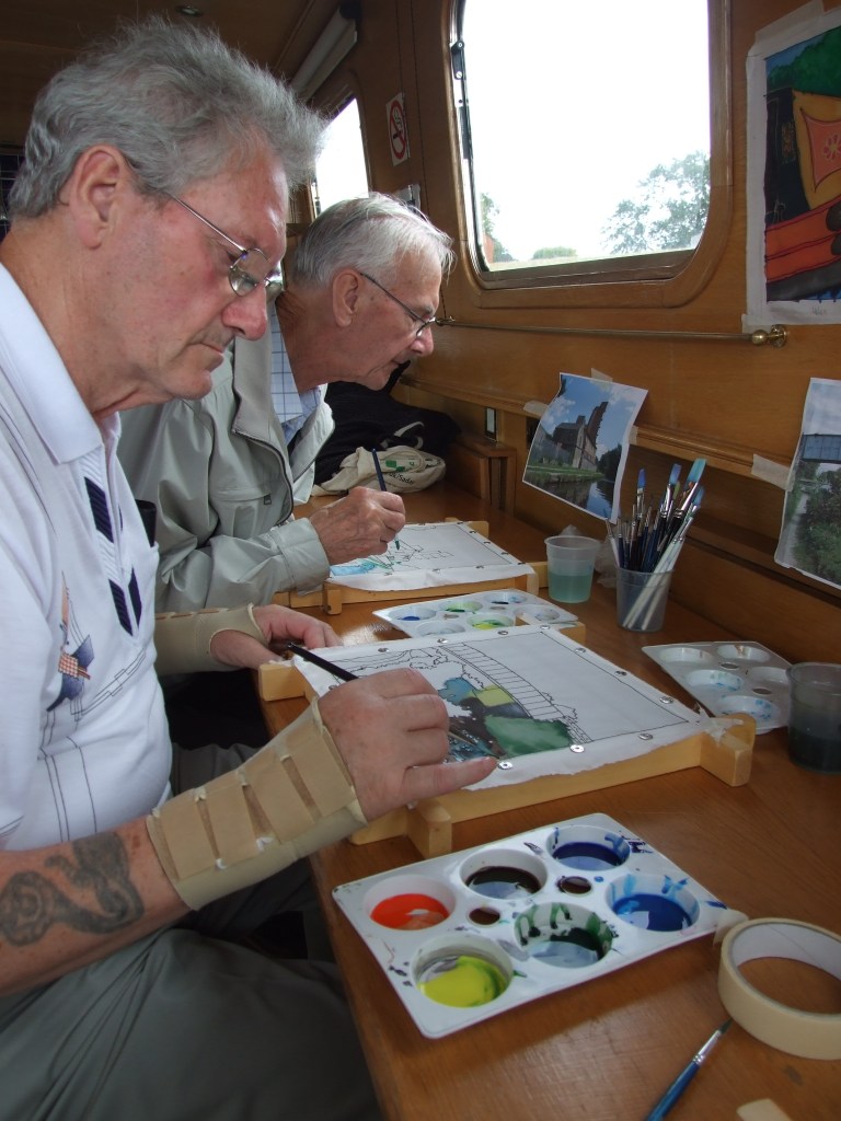 On the Pugwash barge - 24th Aug 002