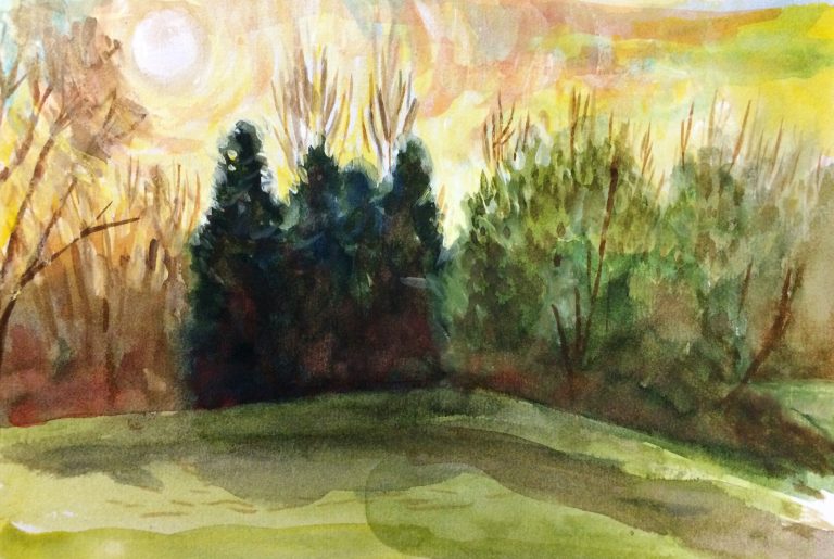 Northampton-Sunset-April-2015