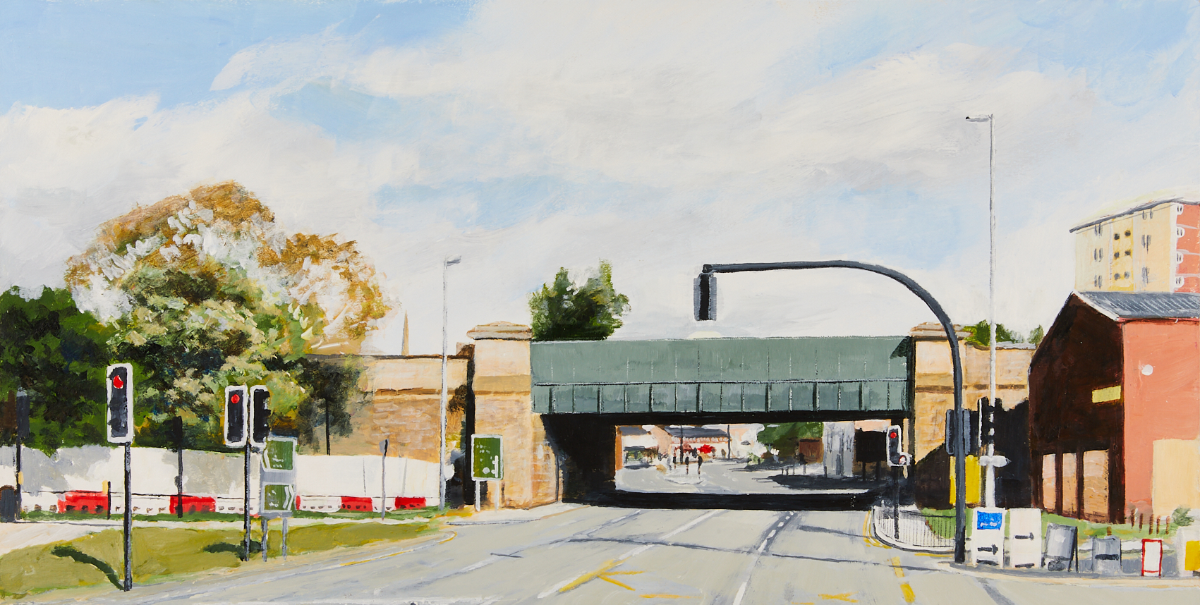 27 Thursday 30th April – Looking along Kirkgate under Bridge MVN2-241 towards the city centre.