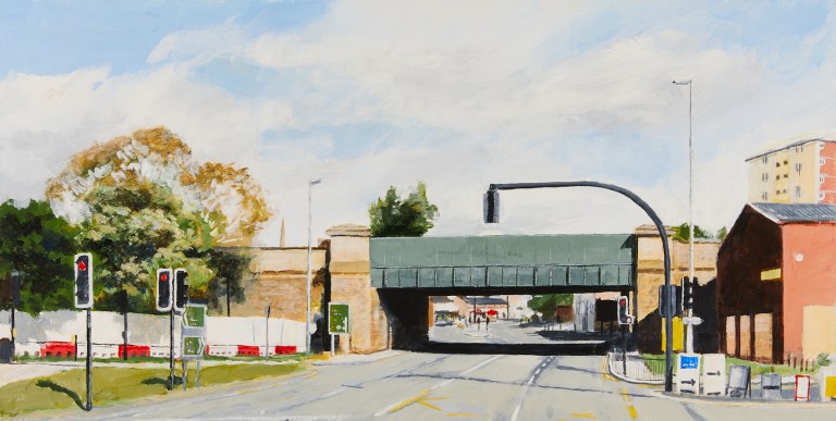 27 Thursday 30th April – Looking along Kirkgate under Bridge MVN2-241 towards the city centre.